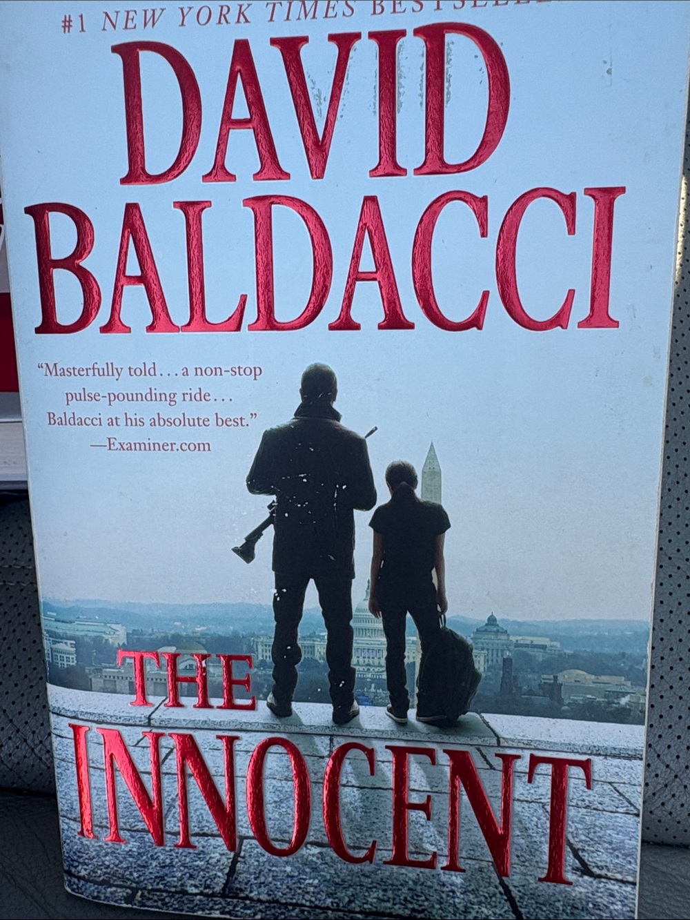 David Baldacci: The Innocent — Red & White Hardcover